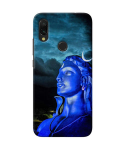 Adiyogi Blue Redmi 7 Back Cover