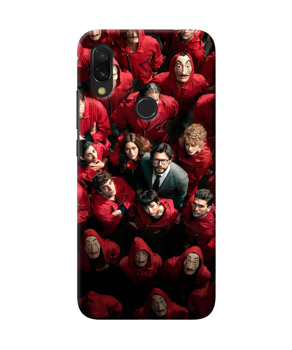 Money Heist Professor with Hostages Redmi 7 Back Cover