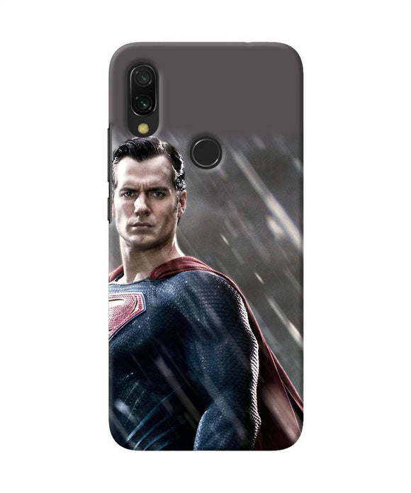 Superman Man Of Steel Redmi 7 Back Cover