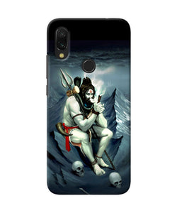 Lord Shiva Chillum Redmi 7 Back Cover