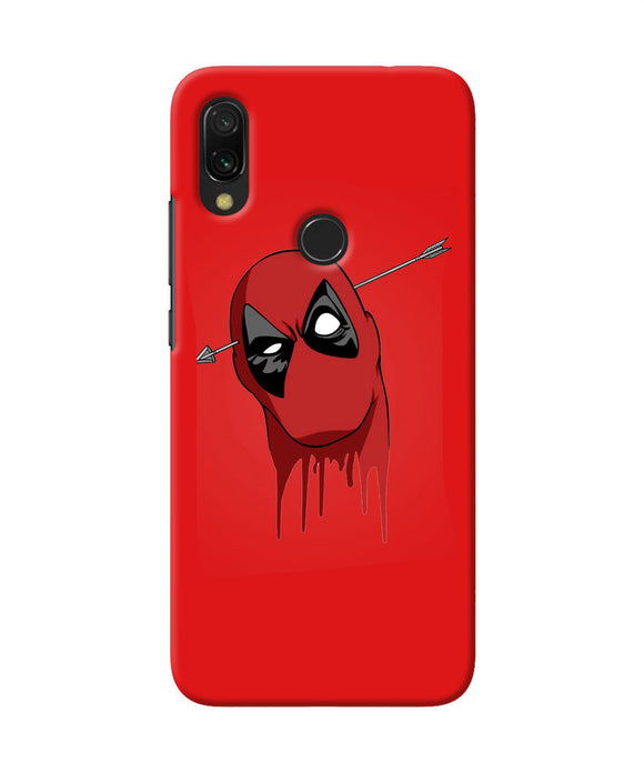 Funny Deadpool Redmi 7 Back Cover