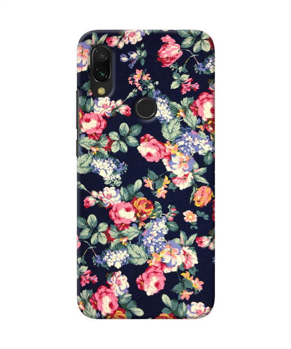 Natural Flower Print Redmi 7 Back Cover