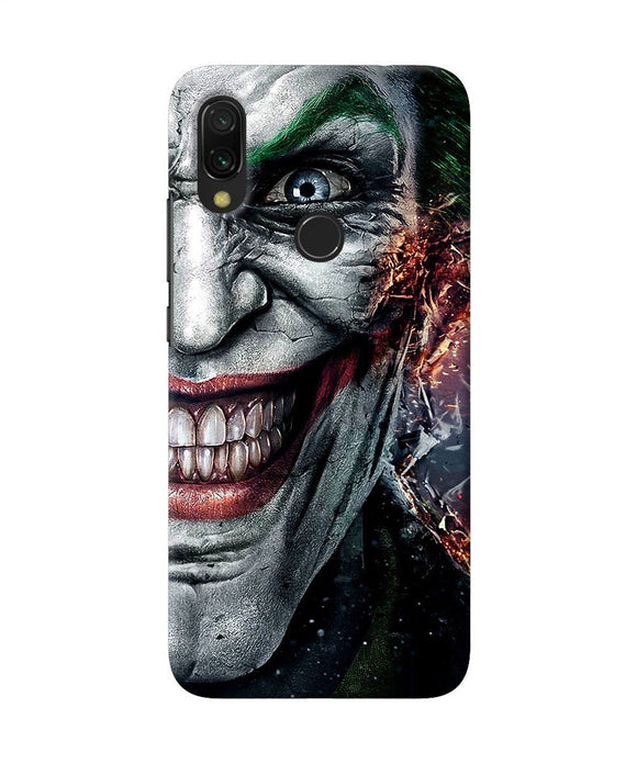 Joker Half Face Redmi 7 Back Cover
