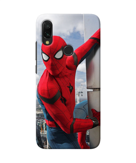 Spiderman On The Wall Redmi 7 Back Cover