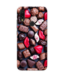 Valentine Special Chocolates Redmi 7 Back Cover