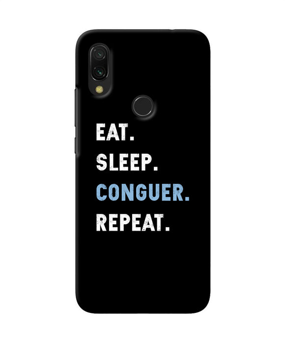 Eat Sleep Quote Redmi 7 Back Cover