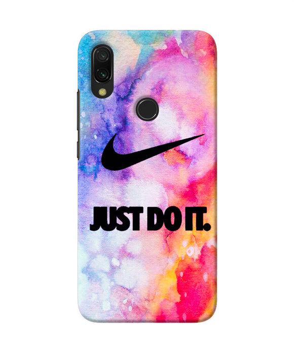 Just Do It Colors Redmi 7 Back Cover