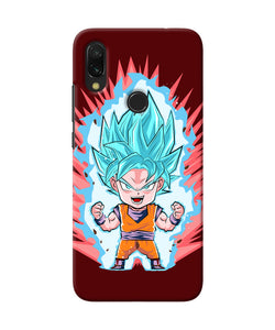 Goku Little Character Redmi 7 Back Cover