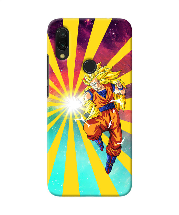 Goku Super Saiyan Redmi 7 Back Cover