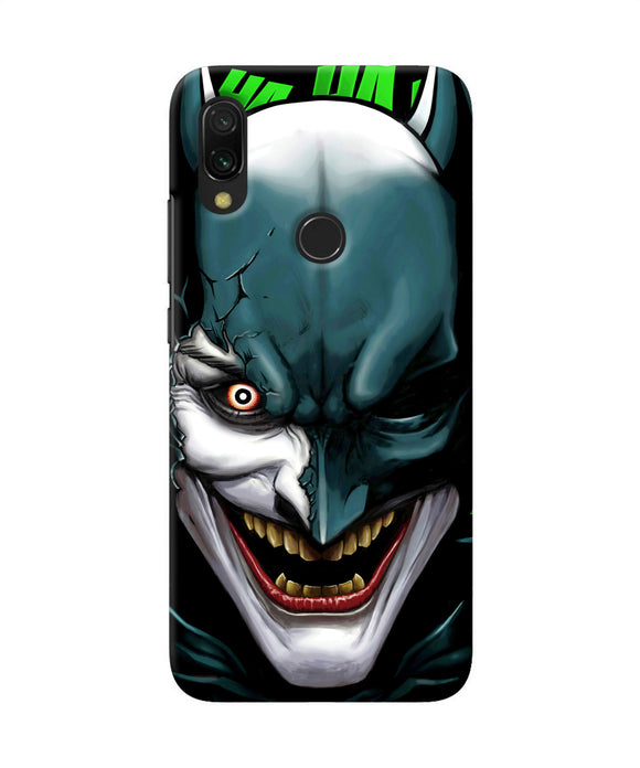 Batman Joker Smile Redmi 7 Back Cover