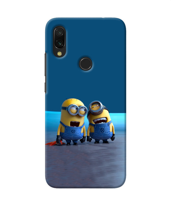 Minion Laughing Redmi Y3 Back Cover