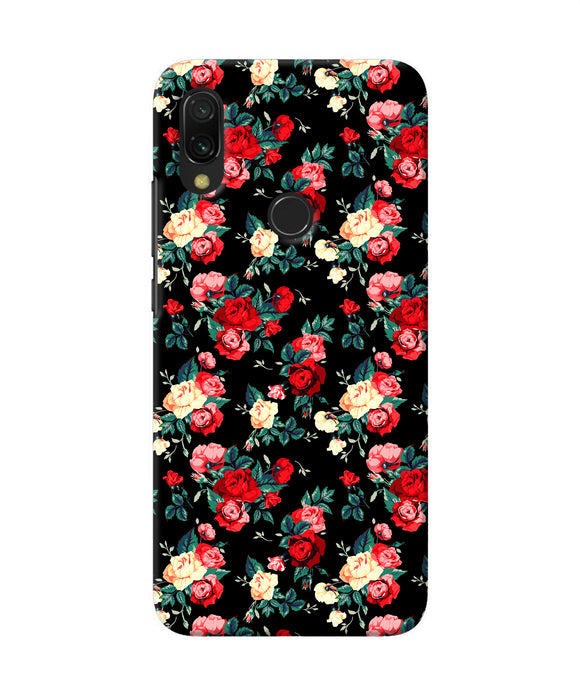 Rose Pattern Redmi Y3 Back Cover