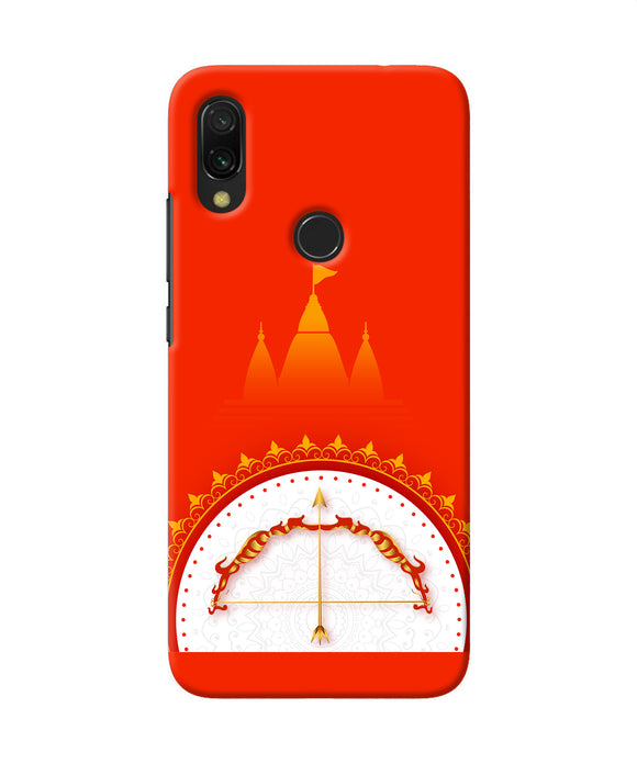 Ram Mandir Bow Arrow Redmi Y3 Back Cover