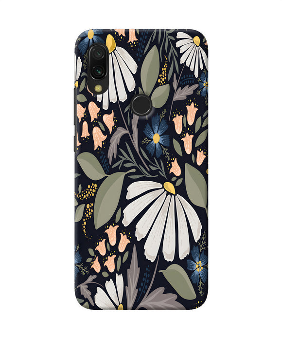 Flowers Art Redmi Y3 Back Cover