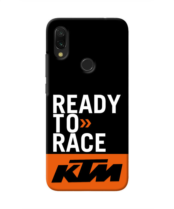 KTM Ready To Race Redmi Y3 Real 4D Back Cover