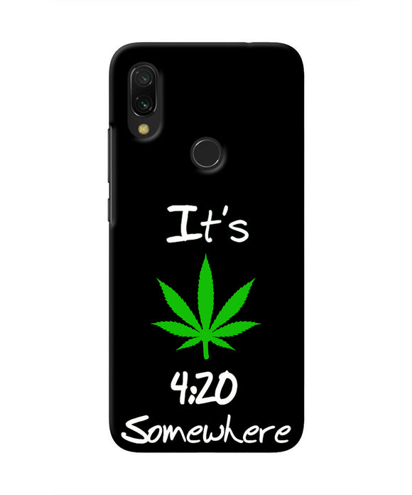 Weed Quote Redmi Y3 Real 4D Back Cover