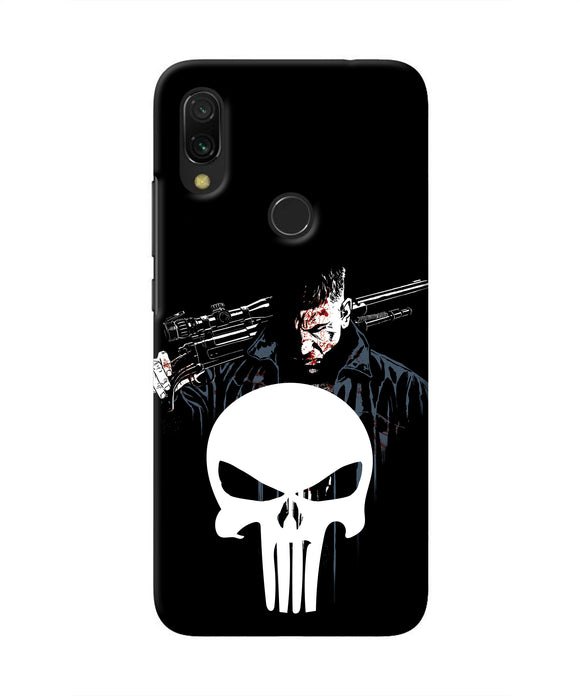 Punisher Character Redmi Y3 Real 4D Back Cover