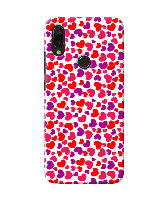 Heart Print Redmi Y3 Back Cover