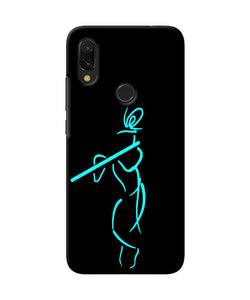 Lord Krishna Sketch Redmi Y3 Back Cover