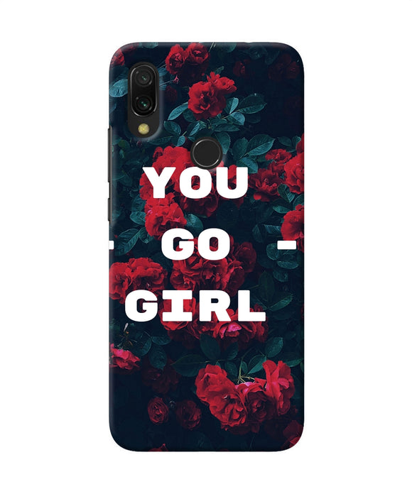 You Go Girl Redmi Y3 Back Cover