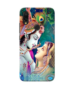 Lord Radha Krishna Paint Redmi Y3 Back Cover