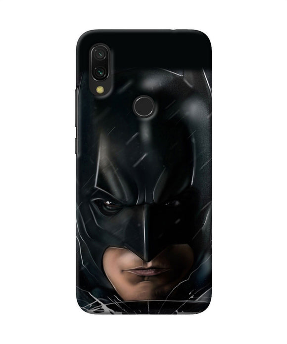 Batman Black Mask Redmi Y3 Back Cover