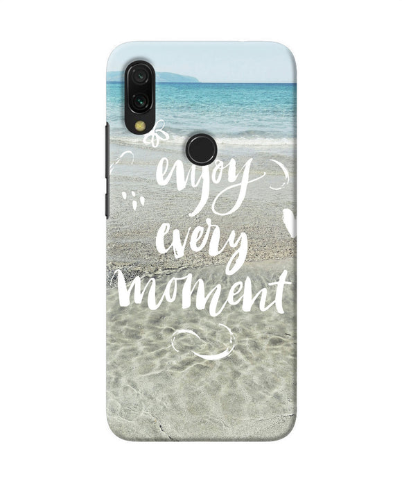 Enjoy Every Moment Sea Redmi Y3 Back Cover