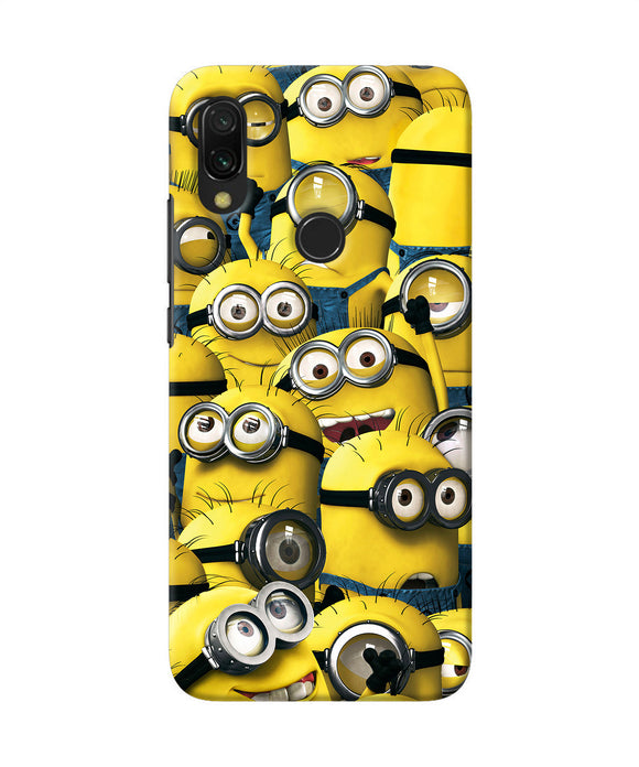 Minions Crowd Redmi Y3 Back Cover