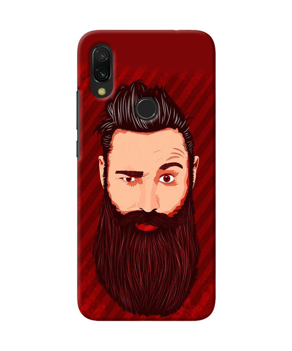 Beardo Character Redmi Y3 Back Cover
