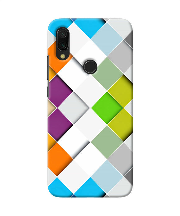 Abstract Color Box Redmi Y3 Back Cover