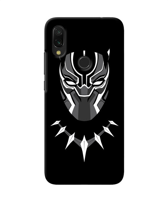 Black Penthon Cartoon Redmi Y3 Back Cover