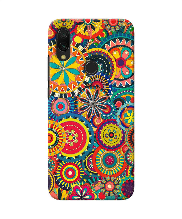 Colorful Circle Pattern Redmi Y3 Back Cover