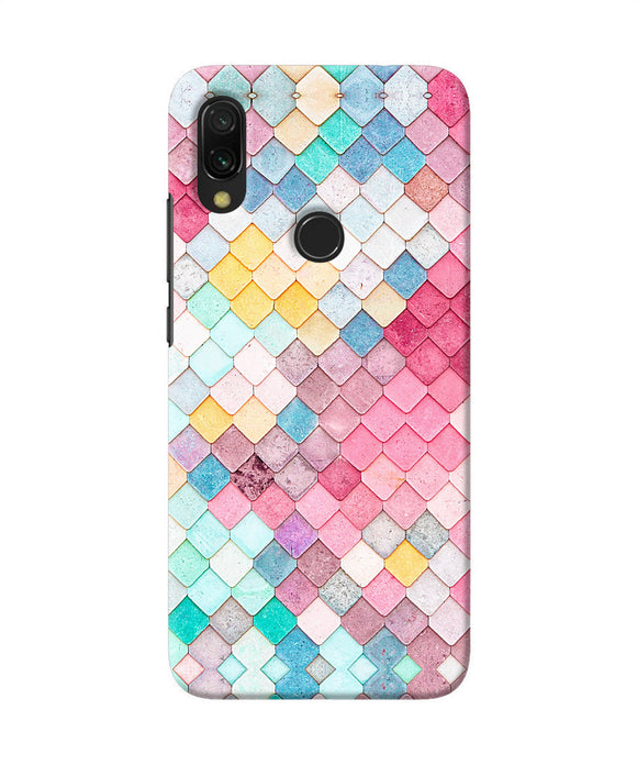 Colorful Fish Skin Redmi Y3 Back Cover