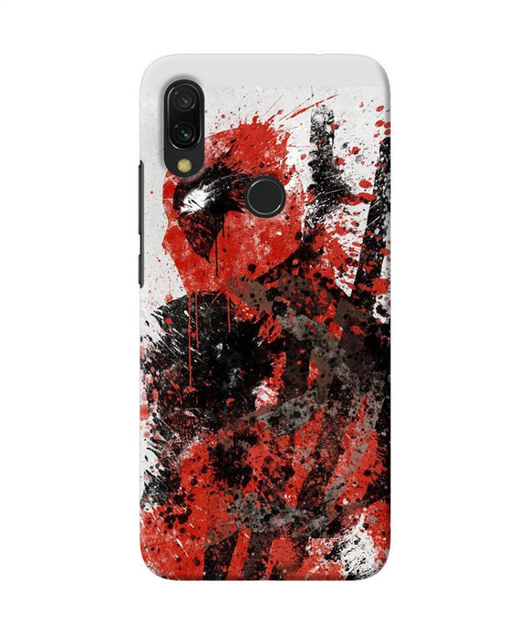 Deadpool Rugh Sketch Redmi Y3 Back Cover