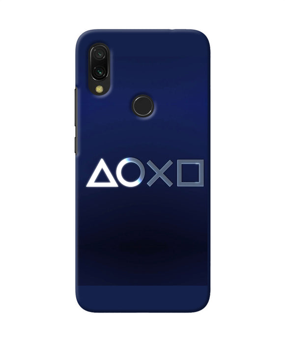 Aoxo Logo Redmi Y3 Back Cover