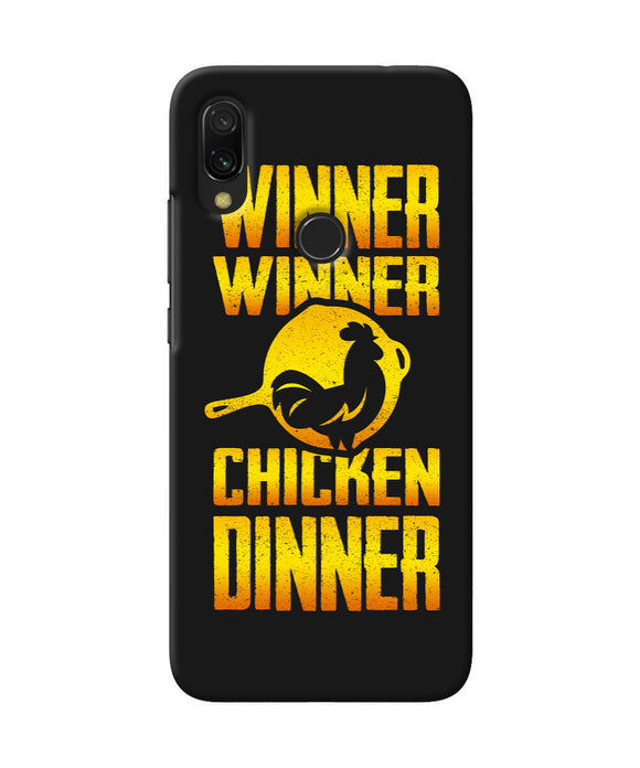 Pubg Chicken Dinner Redmi Y3 Back Cover