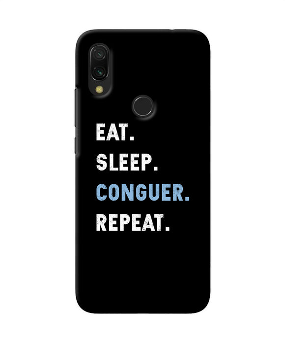 Eat Sleep Quote Redmi Y3 Back Cover