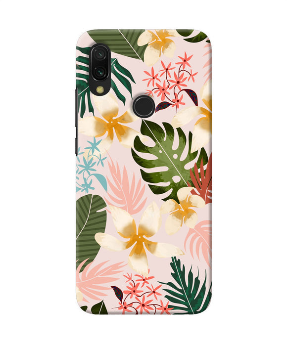 Leaf Print Redmi Y3 Back Cover