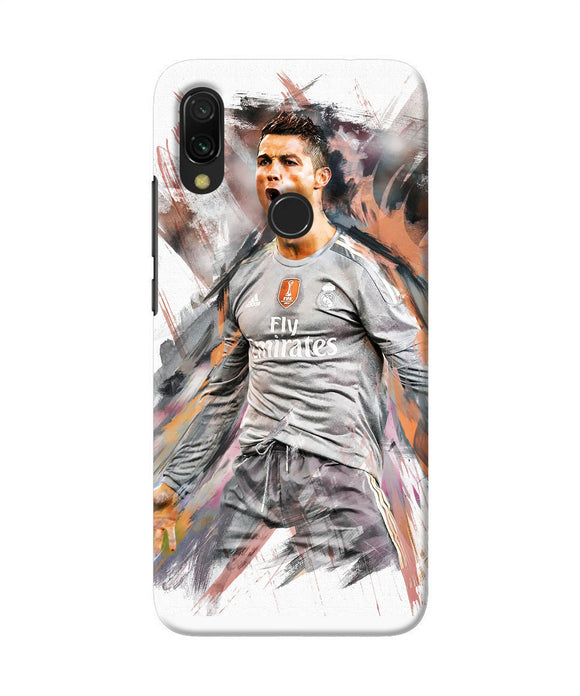 Ronaldo Poster Redmi Y3 Back Cover