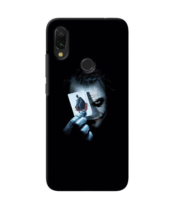 Joker Dark Knight Card Redmi Y3 Back Cover