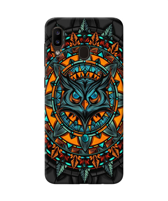 Angry Owl Art Samsung A20 / M10s Back Cover