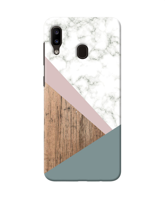 Marble Wood Abstract Samsung A20 / M10s Back Cover