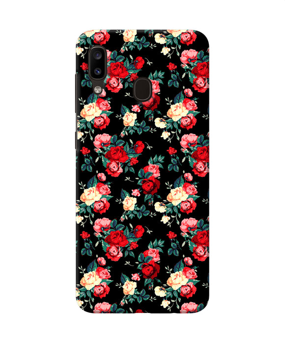 Rose Pattern Samsung A20 / M10s Back Cover