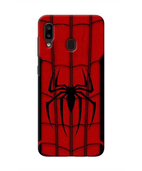 Spiderman Costume Samsung A20/M10s Real 4D Back Cover