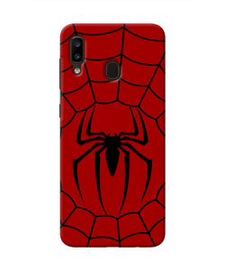 Spiderman Web Samsung A20/M10s Real 4D Back Cover