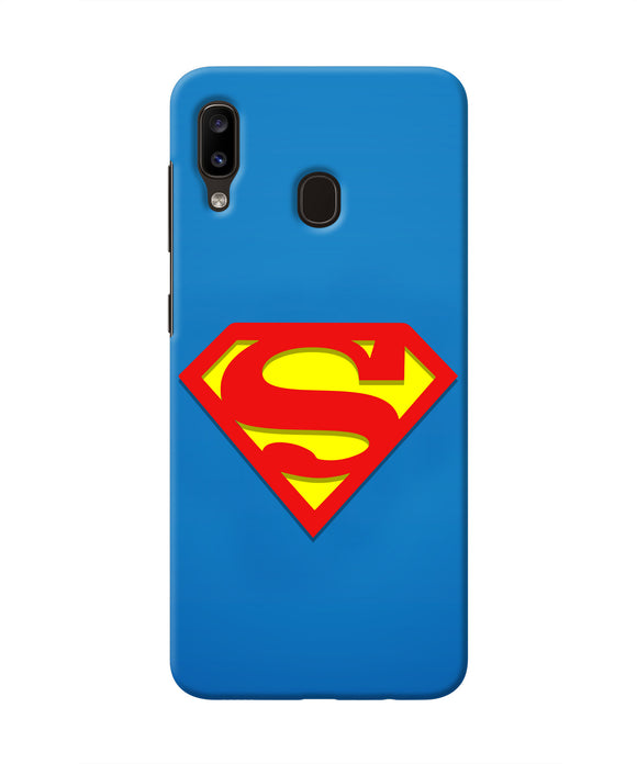 Superman Blue Samsung A20/M10s Real 4D Back Cover