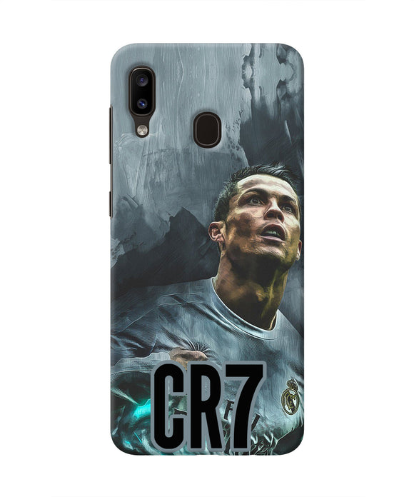 Christiano Ronaldo Grey Samsung A20/M10s Real 4D Back Cover