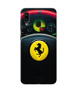 Ferrari Steeriing Wheel Samsung A20/M10s Real 4D Back Cover