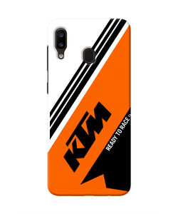 KTM Abstract Samsung A20/M10s Real 4D Back Cover