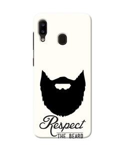 Respect the Beard Samsung A20/M10s Real 4D Back Cover